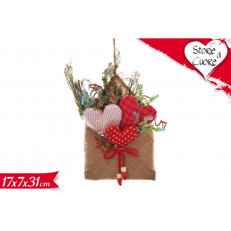 DECORAZIONE DA PARETE CON CUORE ASS